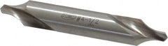 Keo - #4-1/2 Radius Cut 60° Incl Angle High Speed Steel Combo Drill & Countersink - Americas Tooling