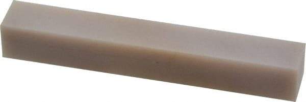 Made in USA - 3" Long x 1/2" Wide x 1/2" Thick, Novaculite Sharpening Stone - Square, Ultra Fine Grade - Americas Tooling