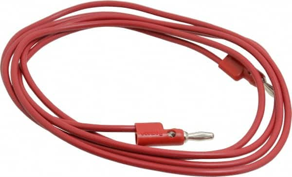 Pomona - Red Electrical Test Equipment Banana Plug - Use with 1581, 2854 Banana Plugs, Standard Banana Plugs - Americas Tooling