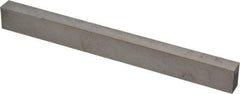 Cleveland - M2 High Speed Steel Rectangular Tool Bit Blank - 3/8" Wide x 5/8" High x 6" OAL, 2 Beveled Ends, 10° Bevel Angle, Ground - Exact Industrial Supply