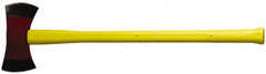 NUPLA - 3-1/2 Lb Head Double Bit Axe - 36" OAL, Fiberglass Ergo Dual Component Handle - Americas Tooling