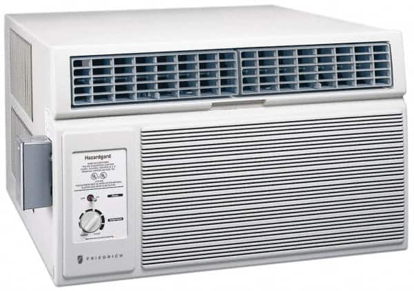 Friedrich - 14,500/14,000 BTU, 230/208 Volt Window Air Conditioner - 6.9/7.4 Amp Rating, 9.7 EER Rating, 15 Min Circuit Amperage, 25" Wide x 27-3/8" Deep x 15" High - Americas Tooling