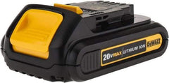 DeWALT - 20 Volt Lithium-Ion Power Tool Battery - 1.5 Ahr Capacity, 1/2 hr Charge Time, Series 20V Max - Americas Tooling