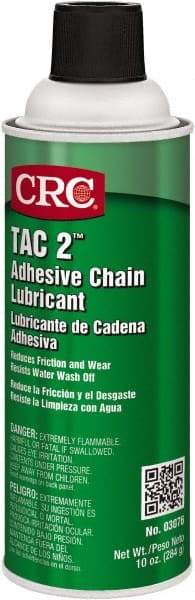 CRC - 16 oz Aerosol Adhesive Chain & Cable Lubricant - Blue, 350°F - Americas Tooling