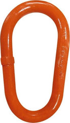 CM - 100 Grade Powder Coated Steel Oblong Master Link - 1-1/4" Diameter, 45,200 Lb Load Limit - Americas Tooling