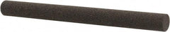 Made in USA - 4" Long x 3/8" Diam x 3/8" Thick, Aluminum Oxide Sharpening Stone - Round, Coarse Grade - Americas Tooling