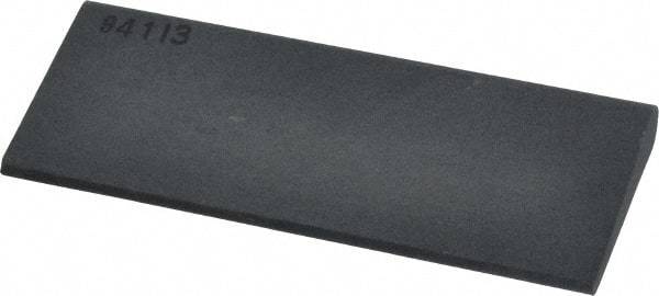 Made in USA - 4-1/2" Long x 1-3/4" Diam x 3/8" Thick, Silicon Carbide Sharpening Stone - Round, Fine Grade - Americas Tooling