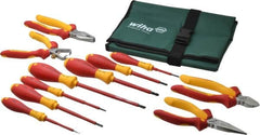 Wiha - 11 Piece Insulated Hand Tool Set - Comes in Canvas Pouch - Americas Tooling