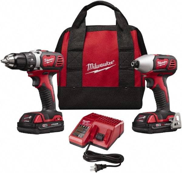Milwaukee Tool - Cordless Tool Combination Kit - Battery Not Included - Americas Tooling