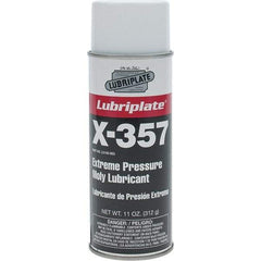 Lubriplate - 11 oz Aerosol Lithium Extreme Pressure Grease - Black, Extreme Pressure, 250°F Max Temp, NLGIG 1, - Americas Tooling