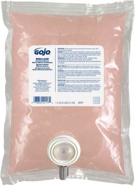 GOJO - 1 L Dispenser Refill Liquid Soap - Pink, Floral Scent - Americas Tooling