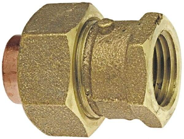 NIBCO - 3" Cast Copper Pipe Union - C x F, Pressure Fitting - Americas Tooling