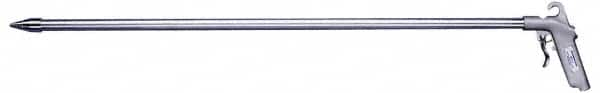 Guardair - 120 Max psi Whisper Jet Pistol Grip Blow Gun - 1/4 NPT, 12" Tube Length, Aluminum - Americas Tooling