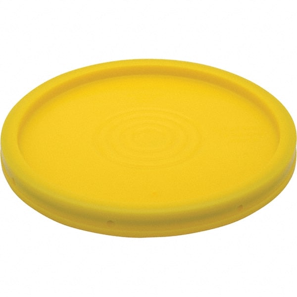 Vestil - Tote & Storage Container Lids For Use With: 3-1/2, 5 & 6 Gallon Pails Width (Decimal Inch): 12.500 - Americas Tooling