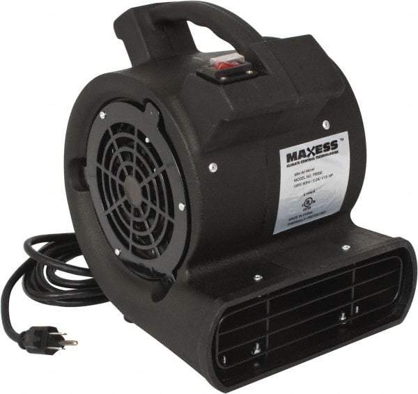 Maxess Climate Control Technologies - 5-3/4" Blade, Direct Drive, 1/15 hp, 300 CFM, Blower Fan - 2 Amps, 120 Volts, 1 Speed, Single Phase - Americas Tooling