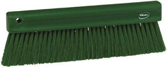 Vikan - Polyester Counter Brush - 2" Bristle Length, 11" Long x 1-1/4" Wide Head, Green - Americas Tooling