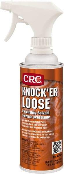 CRC - 13 oz Trigger Spray Can Nondrying Film Penetrant/Lubricant - Reddish, Food Grade - Americas Tooling