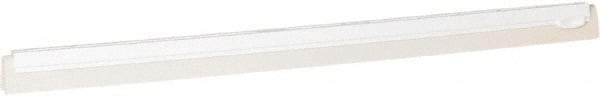 Vikan - 28" Foam Rubber Blade Squeegee Refill - Double Edge, White, Plastic Holder - Americas Tooling