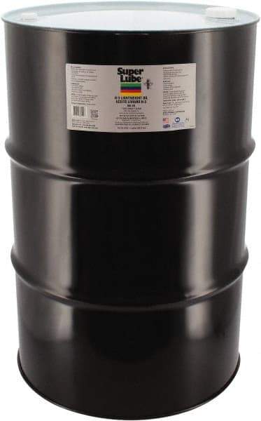 Synco Chemical - 55 Gal Drum Synthetic Multi-Purpose Oil - -12 to 121°F, SAE 80W, ISO 68, 72-79.5 cSt at 40°C, Food Grade - Americas Tooling