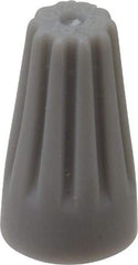 3M - 3, 22 to 2, 16 AWG, 300 Volt, Fire Resistant, Standard Twist on Wire Connector - Gray, 221°F - Americas Tooling