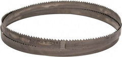 Starrett - 3 to 4 TPI, 10' 10-1/2" Long x 1" Wide x 0.035" Thick, Welded Band Saw Blade - Bi-Metal, Toothed Edge, Raker Tooth Set, Contour Cutting - Americas Tooling