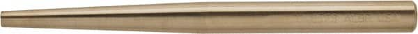 Ampco - 1/4" Nonsparking Punch - 4-3/4" OAL, Nickel Aluminum Bronze - Americas Tooling