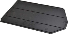 Quantum Storage - 10.8" Wide x 7" High, Black Bin Divider - Use with Bin QUS239 - Americas Tooling