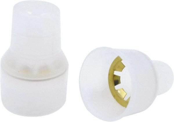 Ideal - 14 to 4 AWG Compatible, Nylon Insulation, Splice Cap Butt Splice Terminal - Opaque - Americas Tooling