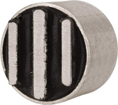 Mag-Mate - 1/4-2 Thread, 1" Diam, 3/4" High, 7.75 Lb Average Pull Force, Neodymium Rare Earth Pot Magnet - Aluminum Insulated - Americas Tooling