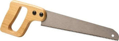 Stanley - 10" High Carbon Steel Blade Utility Saw - Hardwood Handle, Wood D Style, 15-1/2" OAL - Americas Tooling