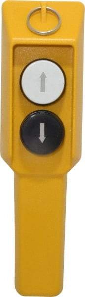 ACI - 2 Operator, Booted Head Pendant Control Station - Momentary Switch, NO/NC Contact - Americas Tooling