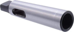 DORMER - MT3 Inside Morse Taper, MT4 Outside Morse Taper, Standard Reducing Sleeve - Oil Toughened, 140mm OAL - Exact Industrial Supply