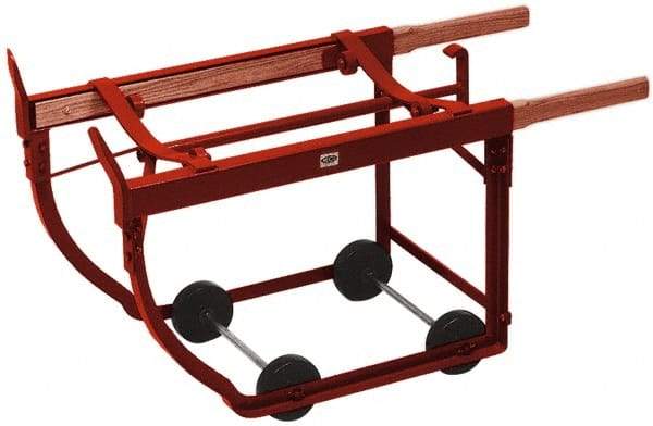 Value Collection - 1,000 Lb Load Capacity, 15, 30 & 55 Gal Drum Cradle - 20-1/2" High - Americas Tooling