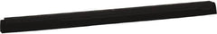 Vikan - 28" Foam Rubber Blade Squeegee Refill - Double Edge, Black, Plastic Holder - Americas Tooling