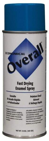 Rust-Oleum - Blue, Gloss, Enamel Spray Paint - 5 to 8 Sq Ft per Can, 10 oz Container - Americas Tooling