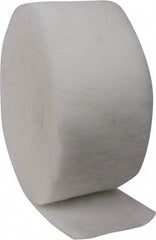 Made in USA - 90' Long x 16" Wide x 1" Thick Polyester Media Air Filter Media Roll - MERV 5, 85% Arrestance Efficiency, 500 FPM Max Air Flow, 0.14" wpg Init Resist, 1" wpg Final Resist, 30% Particle Capture Efficiency, Use with Any Unit - Americas Tooling