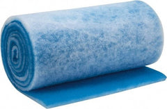 Made in USA - 15' Long x 25" Wide x 1" Thick Polyester Media Air Filter Media Roll - MERV 7, 86% Arrestance Efficiency, 500 FPM Max Air Flow, 0.14" wpg Init Resist, 1" wpg Final Resist, Use with Any Unit - Americas Tooling