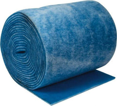 Made in USA - 90' Long x 36" Wide x 1" Thick Polyester Media Air Filter Media Roll - MERV 7, 86% Arrestance Efficiency, 500 FPM Max Air Flow, 0.14" wpg Init Resist, 1" wpg Final Resist, Use with Any Unit - Americas Tooling