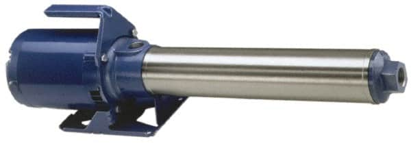 Goulds Pumps - 3/4 hp, 3 Phase, 230/460 Volt, High Pressure Pump, Multi Stage Booster Pump - Water Supply Booster, ODP Motor, 13 Stage - Americas Tooling