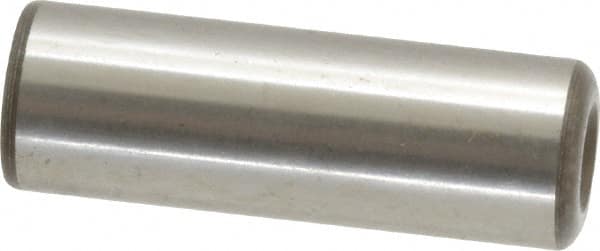 Jergens - 1/2" Diam x 1-1/2" Pin Length Alloy Steel Pull Out Dowel Pin - C 47-58 & C 60-64 (Surface) Hardness, 1 Beveled & 1 Threaded End - Americas Tooling