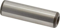 Jergens - 1/2" Diam x 1-3/4" Pin Length Alloy Steel Pull Out Dowel Pin - C 47-58 & C 60-64 (Surface) Hardness, 1 Beveled & 1 Threaded End - Americas Tooling