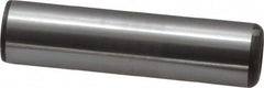 Jergens - 1/2" Diam x 2" Pin Length Alloy Steel Pull Out Dowel Pin - C 47-58 & C 60-64 (Surface) Hardness, 1 Beveled & 1 Threaded End - Americas Tooling