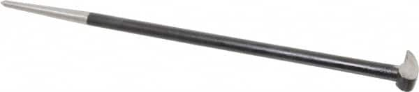 Value Collection - 16" OAL Rolling Head Pry Bar - 1/2" Wide, Chrome Vanadium - Americas Tooling