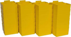 Quantum Storage - 2.8" Wide x 3" High, Yellow Bin Cup - Use with Quantum Storage Systems - Shelf Bin - Americas Tooling