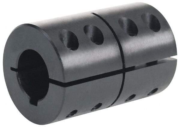 Climax Metal Products - 2" Bore, Steel, One Piece Clamping Shaft Collar - 3-1/4" Outside Diam, 4-7/8" Wide - Americas Tooling