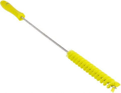 Vikan - 3/4" Diam Polyester Valve Brush - 19-5/8" OAL, 5-3/4" Head Length, Polypropylene & Stainless Steel Handle - Americas Tooling