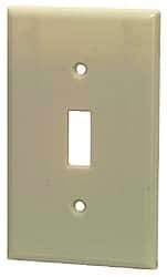 Leviton - Wall Plates Wall Plate Type: Blank Wall Plate Color: Ivory - Americas Tooling