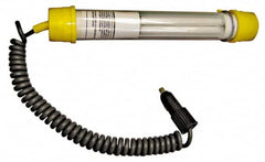 Made in USA - 12 Volt, 13 Watt, Black Fluorescent Work Lights - 1 Amps, 18/2 Wire Gage, PL/13 Special Lamp - Americas Tooling