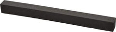 Made in USA - 1/2" Wide x 6" Long x 1/2" Thick, Square Abrasive Stick - Medium Grade - Americas Tooling