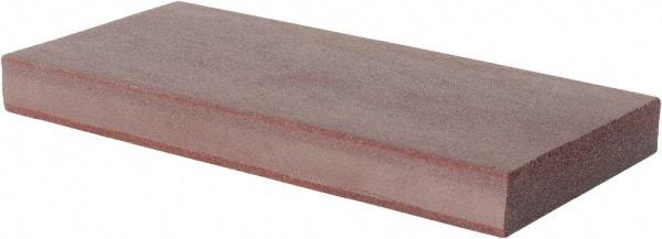 Made in USA - 2" Wide x 4" Long x 3/8" Thick, Rectangular Abrasive Stick - Fine Grade - Americas Tooling